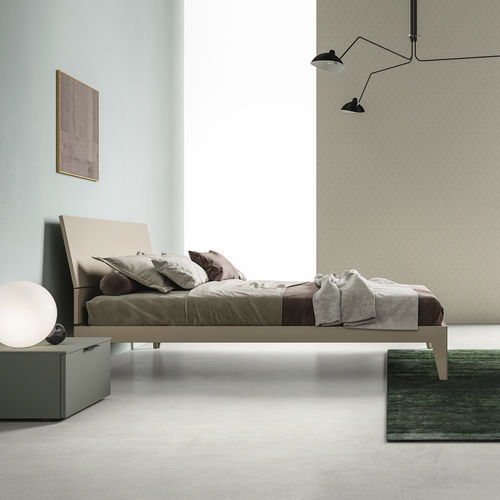 Lit double - FOLD - ZALF spa - contemporain / avec tête de lit / en mélaminé