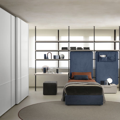 Chambre d'enfant bleue - SM2104 - ZALF spa - en tissu / en mélaminé / de garçon