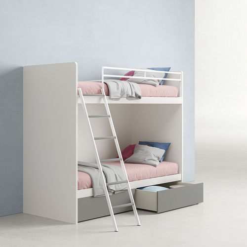 Lit superposé - ZALF spa - simple / contemporain / avec bureau