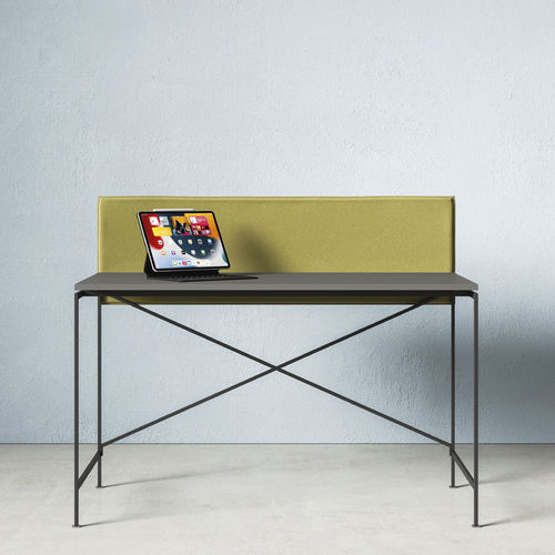 Bureau sur pied - SIGN - ZALF spa - contemporain / en métal / en tissu