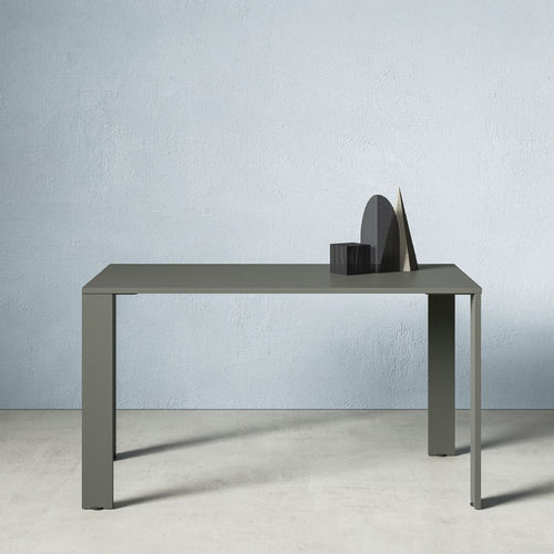 Bureau sur pied - GAMBA 10x2 - ZALF spa - contemporain / en mélaminé / blanc
