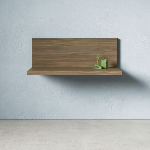 Bureau mural - ZALF spa - contemporain / en mélaminé / droit