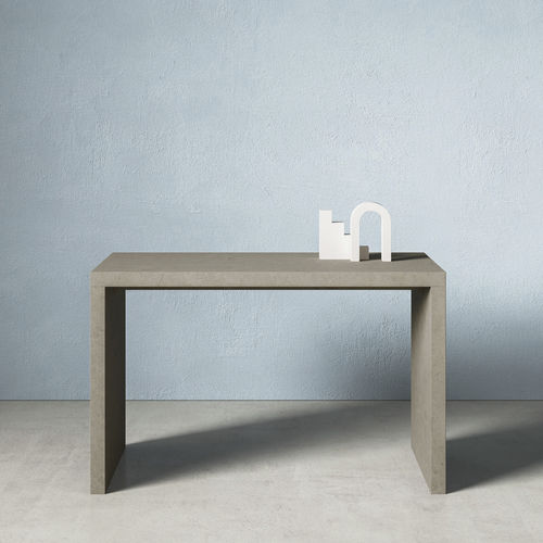 Bureau sur pied - TH.5 - ZALF spa - contemporain / en mélaminé / droit