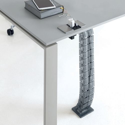 Protège-câble en matière plastique - ZALF spa - de bureau / pour bureau / pour bâtiment tertiaire