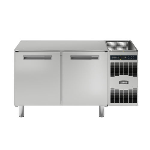 Table de préparation en inox - 110904 - ZANUSSI PROFESSIONAL - réfrigérée / avec rangement / professionnelle