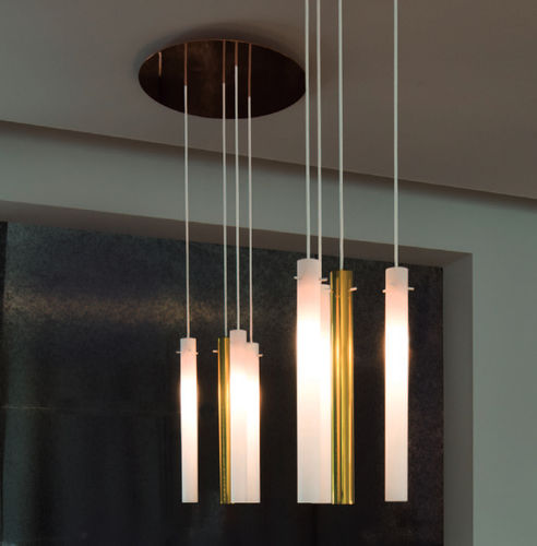 Suspension - WL1 - STENG - en aluminium / en laiton / en verre