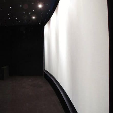 Écran de projection courbée - VOTRE CINEMA - muti-format / 2.35 / cinémascope