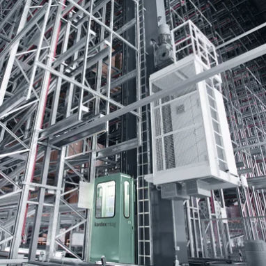 Rayonnage professionnel - AUTOMATED STORAGE AND RETRIEVAL  - KARDEX - pour palettes / vertical / en métal