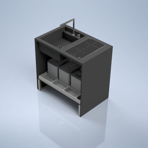 Plan de travail en Solid Surface - Cel Components S.r.l. - d'intérieur / d'extérieur