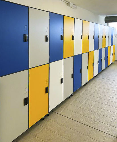 Casier vestiaire en HPL - ARMADIETTO A 2 ANTE - Cel Components S.r.l. - pour école / pour crèche / pour établissements médicaux