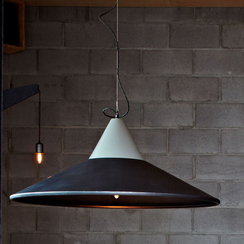Suspension - TWO PIECE - LifeSpaceJourney - en acier / en cuivre / design Bauhaus