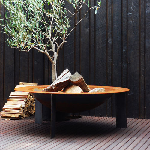 Brasero de jardin à bois - LifeSpaceJourney