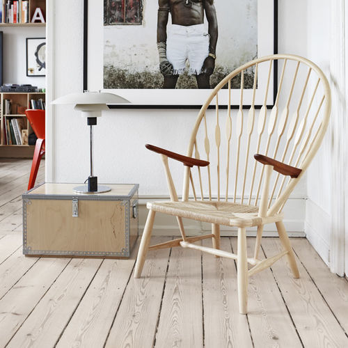 Fauteuil classique - pp550  - PP MØBLER - en corde / en bois / avec dossier haut