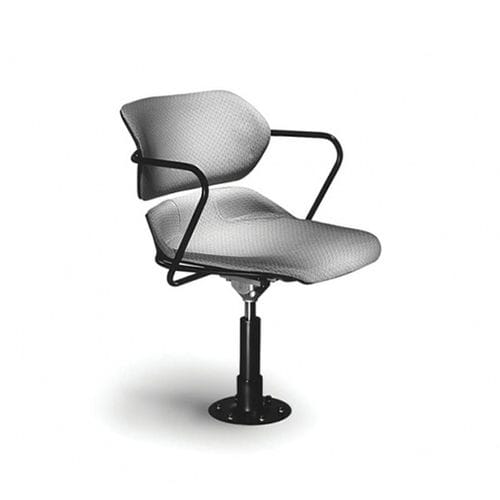 Chaise de bureau contemporaine - ACTON® PEDESTAL MOUNT - American Seating - en polypropylène / avec piètement en acier / ergonomique