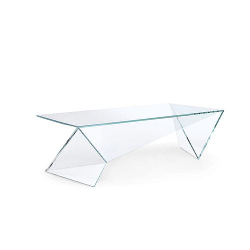 Table basse contemporaine - ORIGAMI - LIMITED EDITION OF 30 - Barberini & Gunnell - en verre / rectangulaire / résidentielle