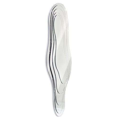 Miroir mural - Livelli - Barberini & Gunnell - design original / courbé / en bois laqué