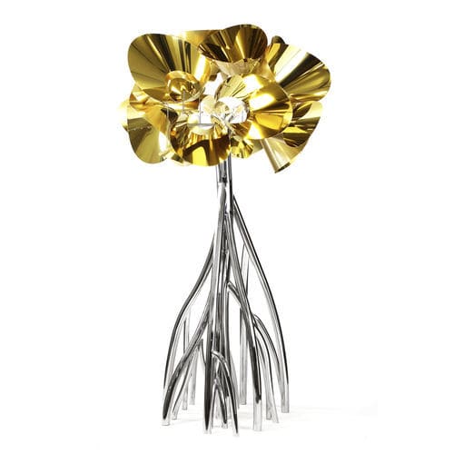 Lampe sur pied - Mangrovia - Barberini & Gunnell - en aluminium anodisé / en acier inoxydable poli / design original