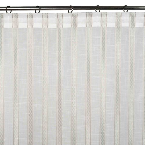 Voilage à rayures - ARLES - MADURA - en polyester / lavable / résidentiel