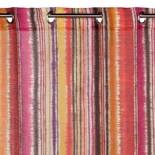 Voilage à rayures - SUNIKAT - MADURA - en polyester / lavable / résidentiel