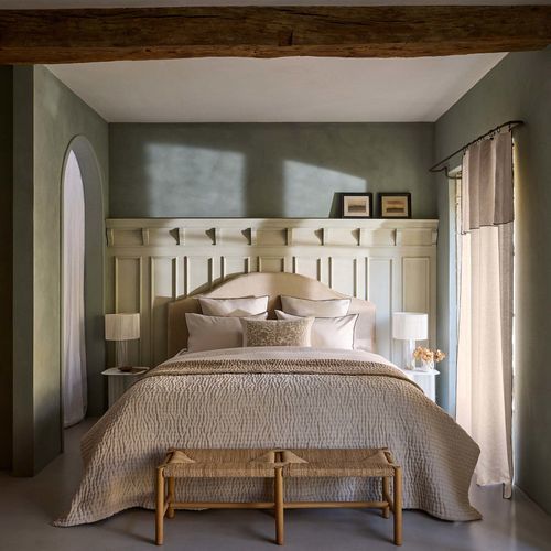 Couette en tissu - AURALIE - MADURA - en coton / en velours / lavable