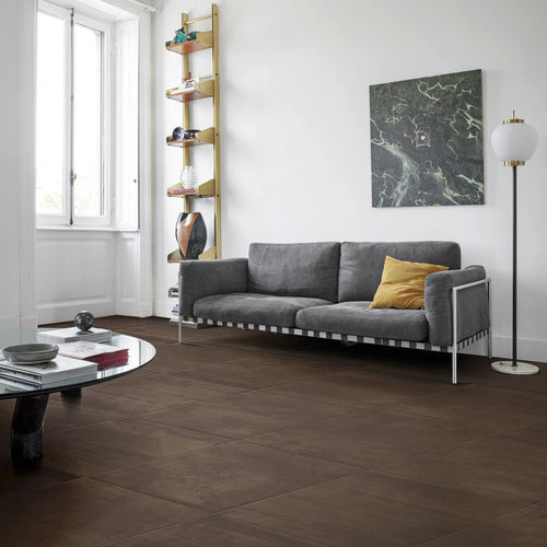 Carrelage en grès cérame - MINERAL - MARAZZI - mat / brillant / métallisé