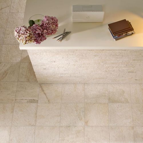 Carrelage en grès cérame - MULTIQUARZ - MARAZZI - mat / finition naturelle / texturé