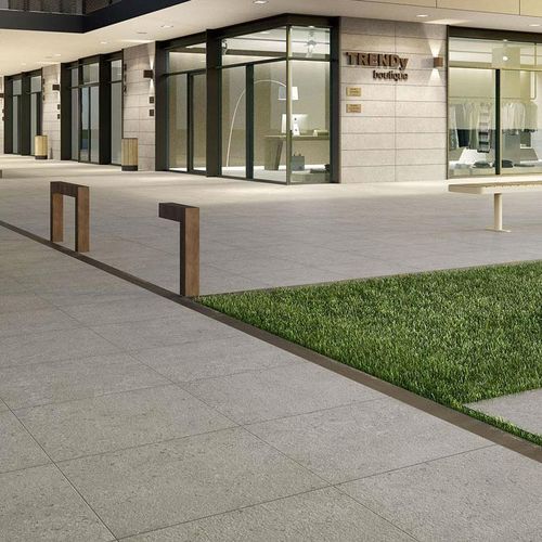 Carrelage en grès cérame - MYSTONE GRIS FLEURY20 - MARAZZI - mat / finition naturelle / d'extérieur