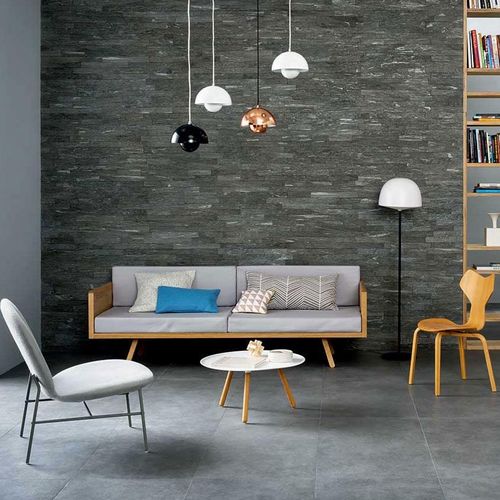 Carrelage en grès cérame - MYSTONE SILVERSTONE - MARAZZI - mat / finition naturelle / d'intérieur