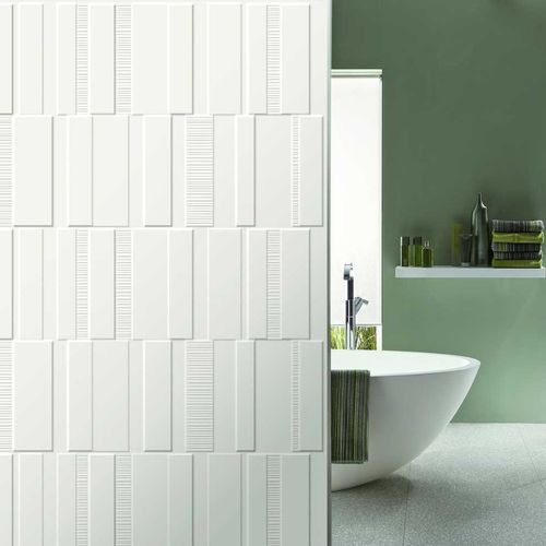 Carrelage en grès cérame - PURE - MARAZZI - mat / brillant / 3D