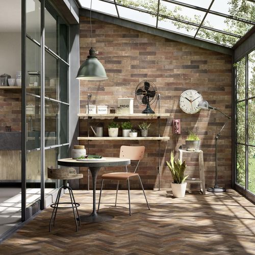 Carrelage en grès cérame - TERRAMIX - MARAZZI - mat / finition naturelle / d'intérieur