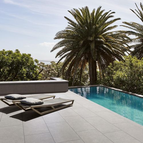Carrelage en grès cérame - MYSTONE MOON20 - MARAZZI - poli / d'extérieur / de sol