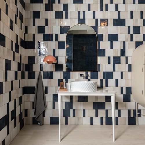 Carrelage en grès cérame - RICE  - MARAZZI - poli / finition naturelle / brillant