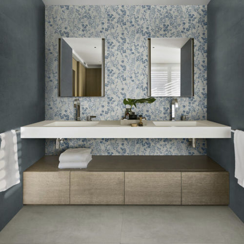 Carrelage en céramique - CEMENTUM WALL  - MARAZZI - mat / à relief / 3D