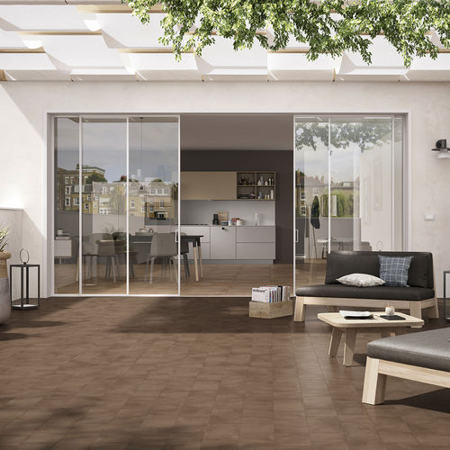 Carrelage en grès cérame - BISQUE - MARAZZI - mat / finition naturelle / d'extérieur