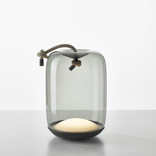 Lampe de table - KNOT - BROKIS - en verre soufflé / en plastique / contemporaine