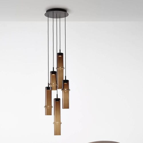 Suspension - FOREST  - BROKIS - en métal / en verre / en bambou