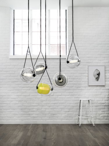 Suspension - CAPSULA : PC937 - BROKIS - en verre soufflé / contemporaine / d'intérieur
