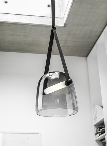 Suspension - MONA : PC938 - BROKIS - en bois / en verre soufflé / contemporaine