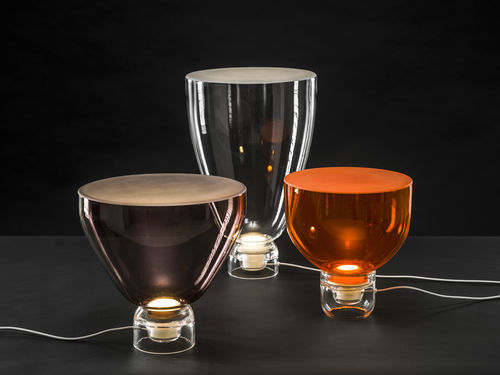 Lampe de table - LIGHTLINE - BROKIS - en verre soufflé / contemporaine / d'intérieur