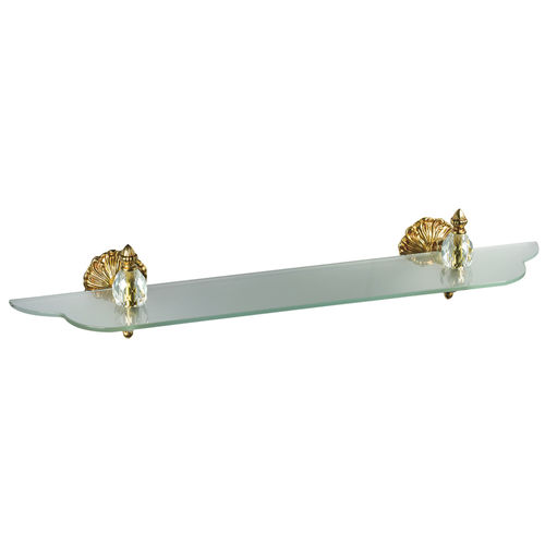 Étagère murale - 9007 S - 01 - FROSIO BORTOLO SRL  - classique / en cristal Swarovski® / en laiton