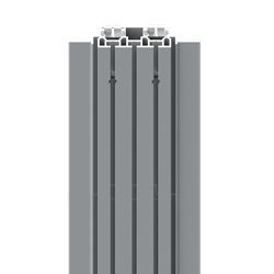 Profilé aluminium - WP 820-100 - OCTANORM - avec section symétrique / de garde-corps / de charpente