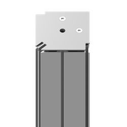 Profilé aluminium - WP 800-150 - OCTANORM - d'angle / de charpente / à montant et traverse