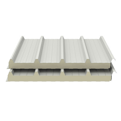 Panneau sandwich isolant pour mur - ISOCOP - Isopan - pour toiture / face métallique / âme en polyuréthane