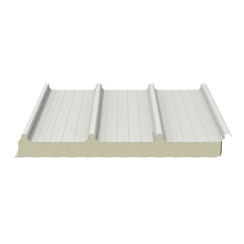 Panneau sandwich isolant pour toiture - ISOCOP MULTIFUNCTION - Isopan - pour système photovoltaïque / face métallique / âme en polyuréthane