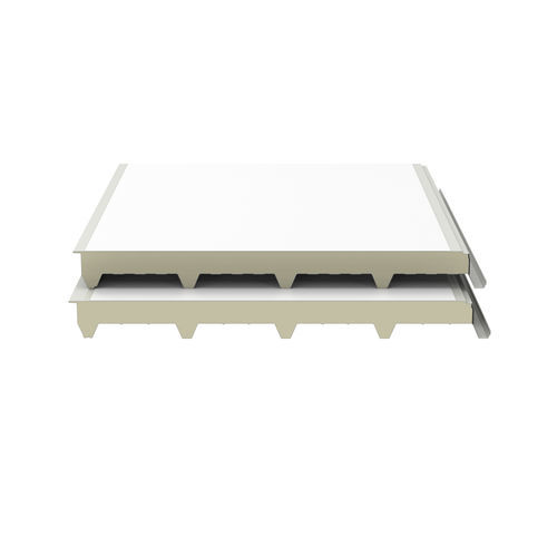 Panneau de toiture plate - ISODECK SYNTH - Isopan - en acier galvanisé / en polyuréthane / avec isolant intégré