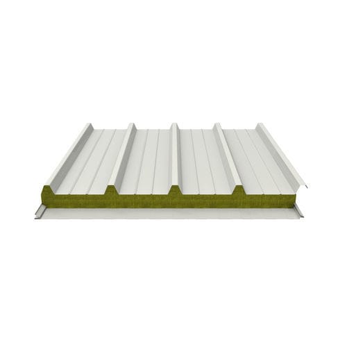 Panneau sandwich isolant de bardage - ISOFIRE ROOF FONO - Isopan - pour mur / pour toiture / face métallique
