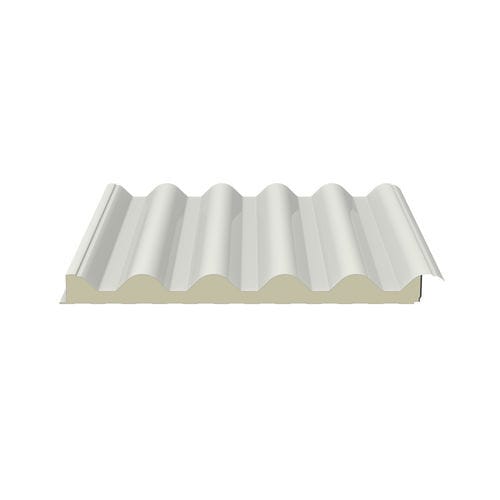 Panneau de toiture en pente - ISOVELA & ISOVELA CLASSIC - Isopan - en polyuréthane / en tôle / avec isolant intégré