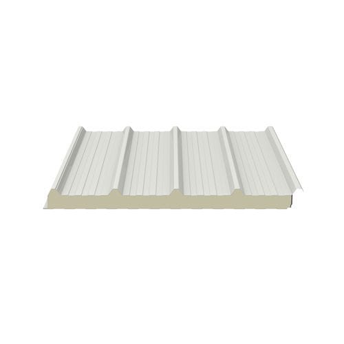 Panneau de toiture en pente - ISOSMART - Isopan - en polyuréthane / en tôle / avec isolant intégré