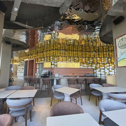 Panneau en tôle décoratif - Hilton - CITYNOX - en inox / pour agencement intérieur