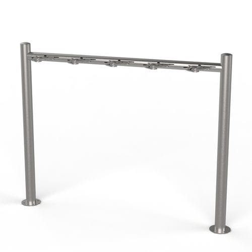 Range-trottinette pour espace public - Arceau simple sur platine - CITYNOX - pour les zones urbaines / en inox